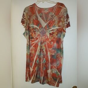 One World Designer Blouse 2x
